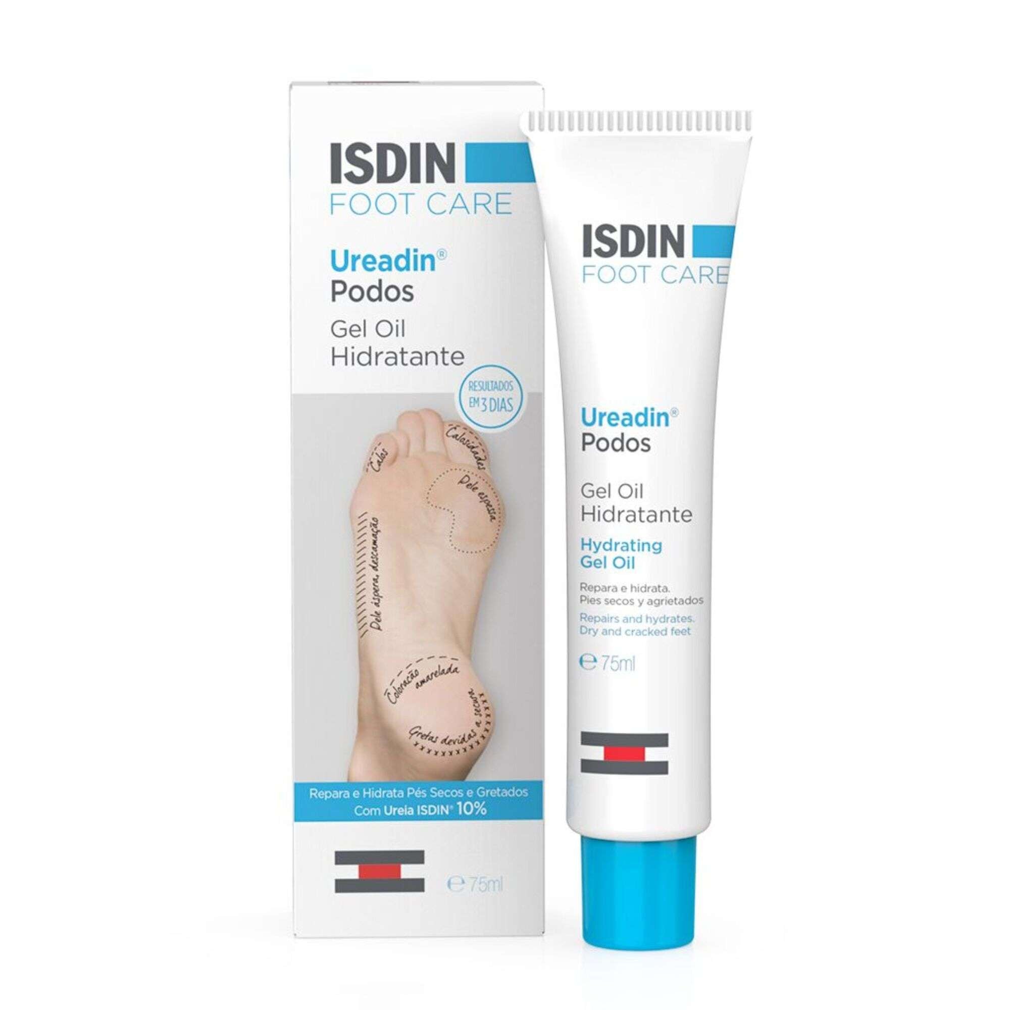 Isdin Ureadin Podos Gel Oil 75ml