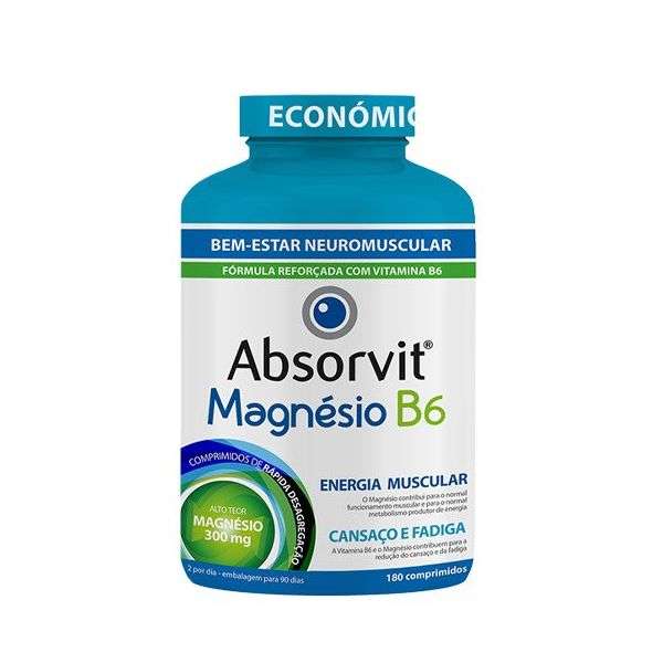 Absorvit Magnésio B6 Comprimidos x180