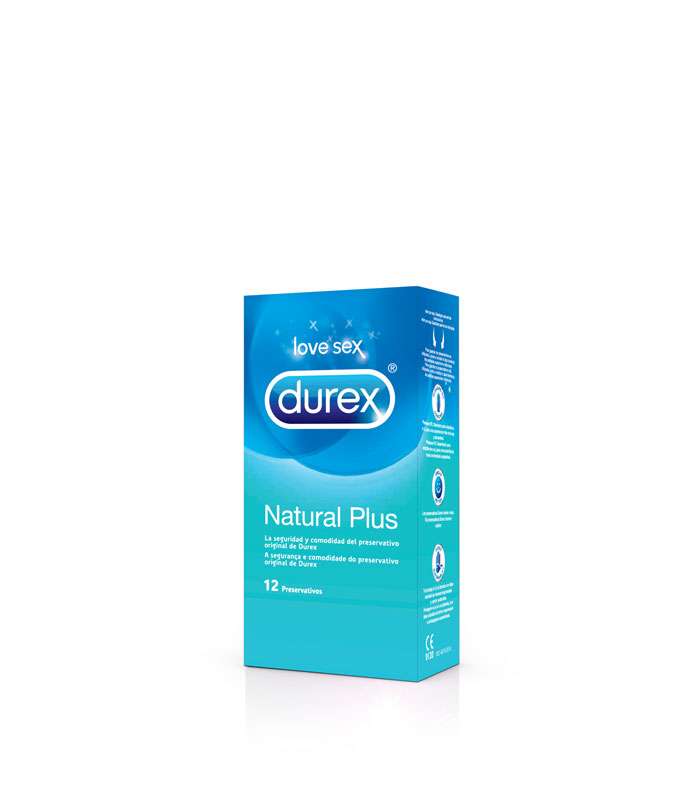 Durex Preservativos Natural Plus x12