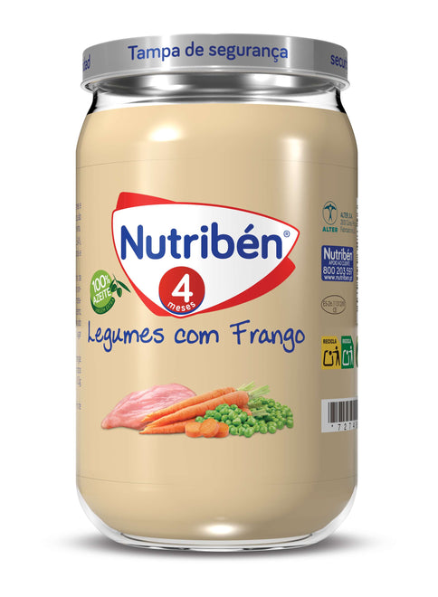 Nutribén Boião 4M Legumes com Frangos 235g