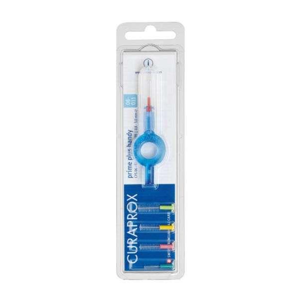 Curaprox Kit Escovilhões Prime Plus Handy 06-011 + Cabo UHS