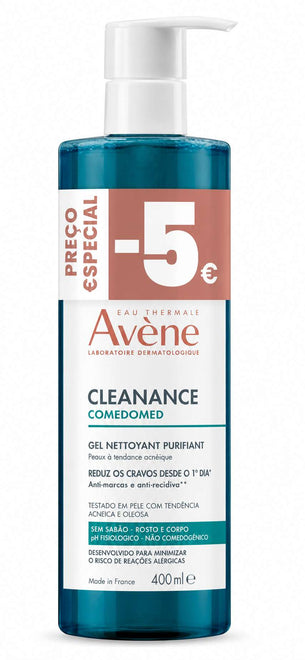 Avène Cleanance Comedomed Peeling Gel limpeza - 400ml | Preço Especial -5€