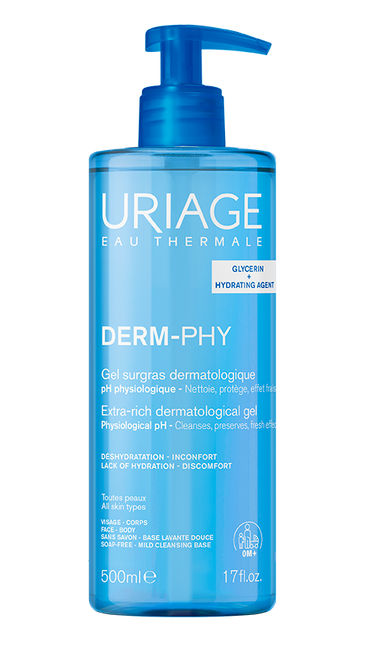 Uriage Hygiene Gel de Limpeza Dermatológico 500ml