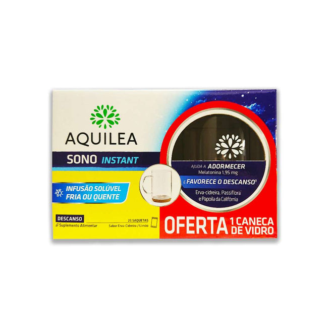 Aquilea Sono Instant 25 Saquetas com oferta de Caneca