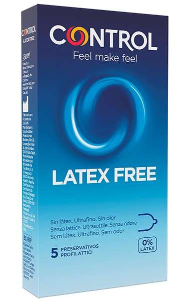 Control Latex Free Preservativos x5