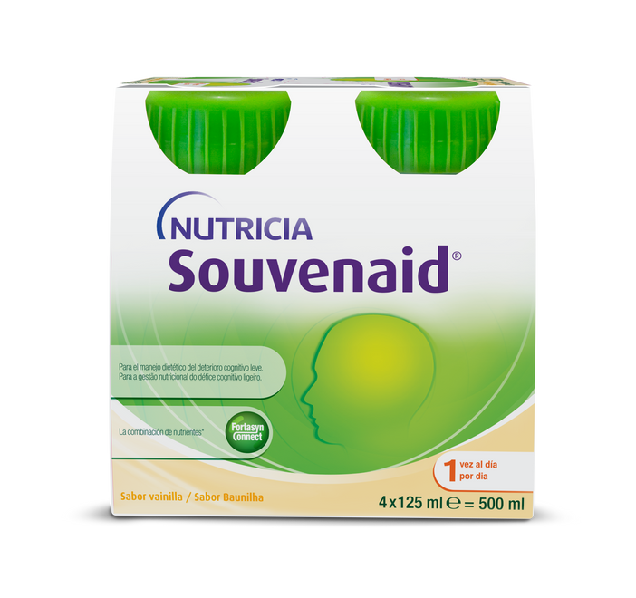 Souvenaid Baunilha- 125ml (X4 Unidades)