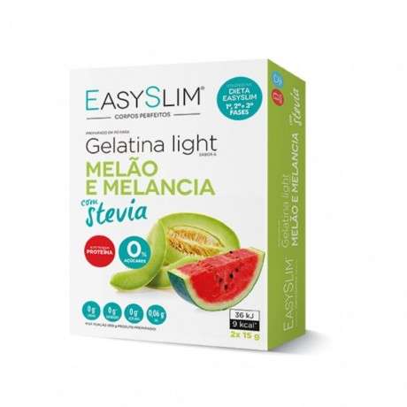 EASYSLIM GELATINA LG MELAO/MELAN STEV SAQX2 PO SOL ORAL SAQ ASCORBICO (ACIDO) (VITAMINA C)