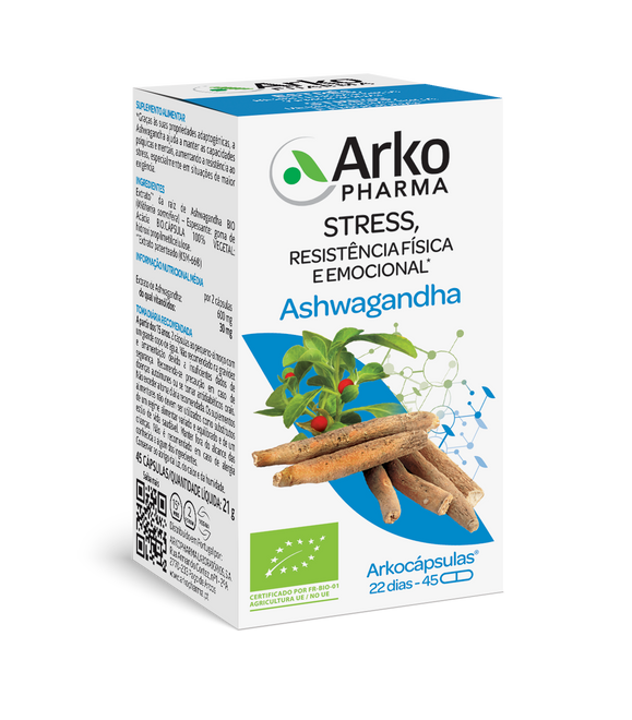Arkocápsulas Ashwagandha 45 cápsulas