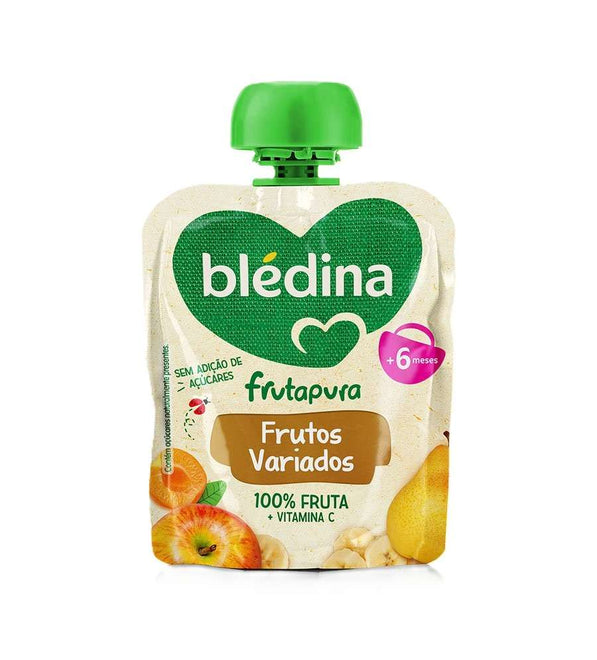 Blédina Frutapura Saqueta Frutos Variados 85g +6M
