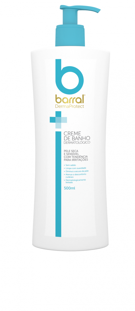 Barral DermaProtect Creme de Banho Dermatológico 500ml