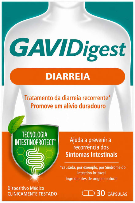 GaviDigest Diarreia Cápsulas X30