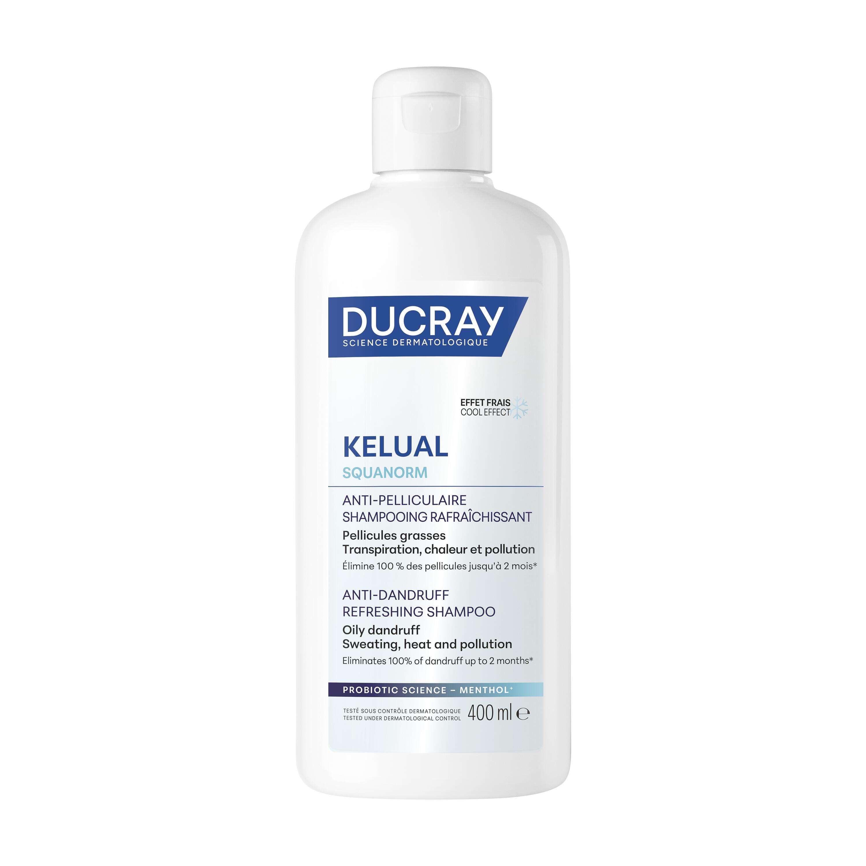 Ducray Kelual-Squanorm Champô Refreshing - 400Ml