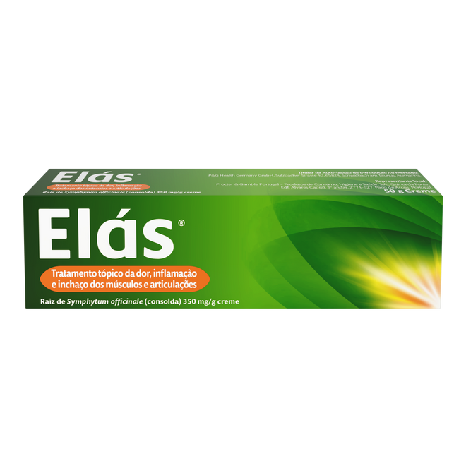 Elás, 350 Mg/G Creme Bisnaga - 50 G