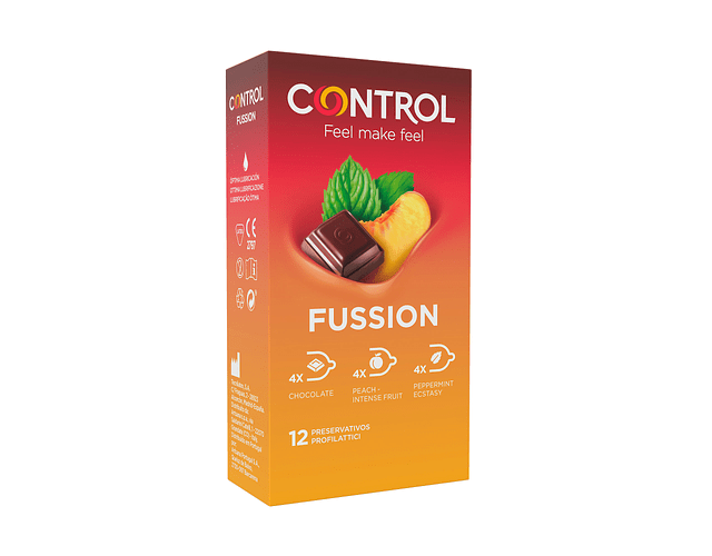 Control Fussion Preservativos x12
