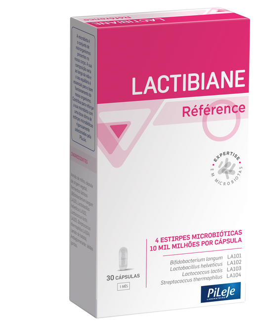 Pileje Lactibiane Reference 30 cápsulas
