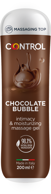 Control Bubble Chocolate Gel de Massagem 3 em 1 200ml