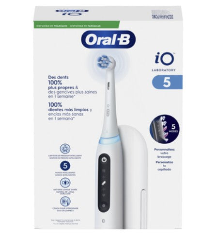 Oral B Laboratorio 5 Escova Dentes Eletrica Branca + Recarregavel