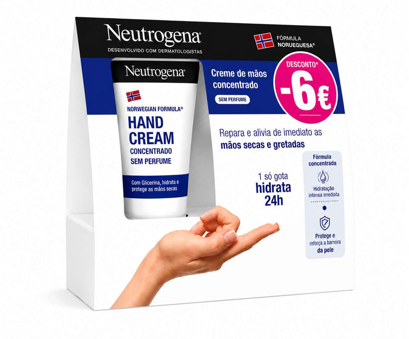 Neutrogena Mãos Creme Concentrado com perfume 50ml x2 com desconto de 6€