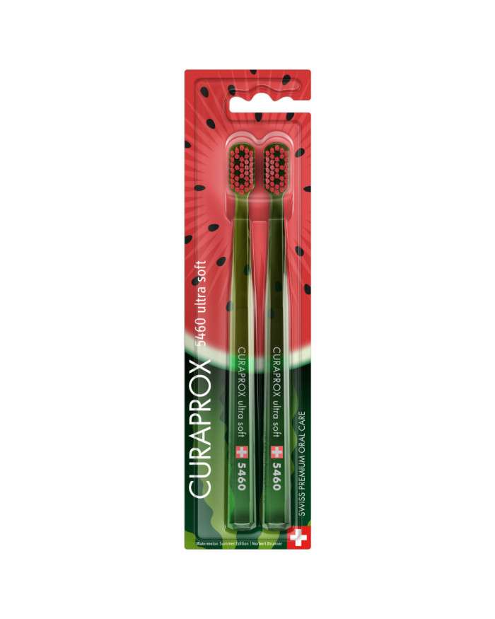 Curaprox CS5460 Escova Dentes Watermelon x2