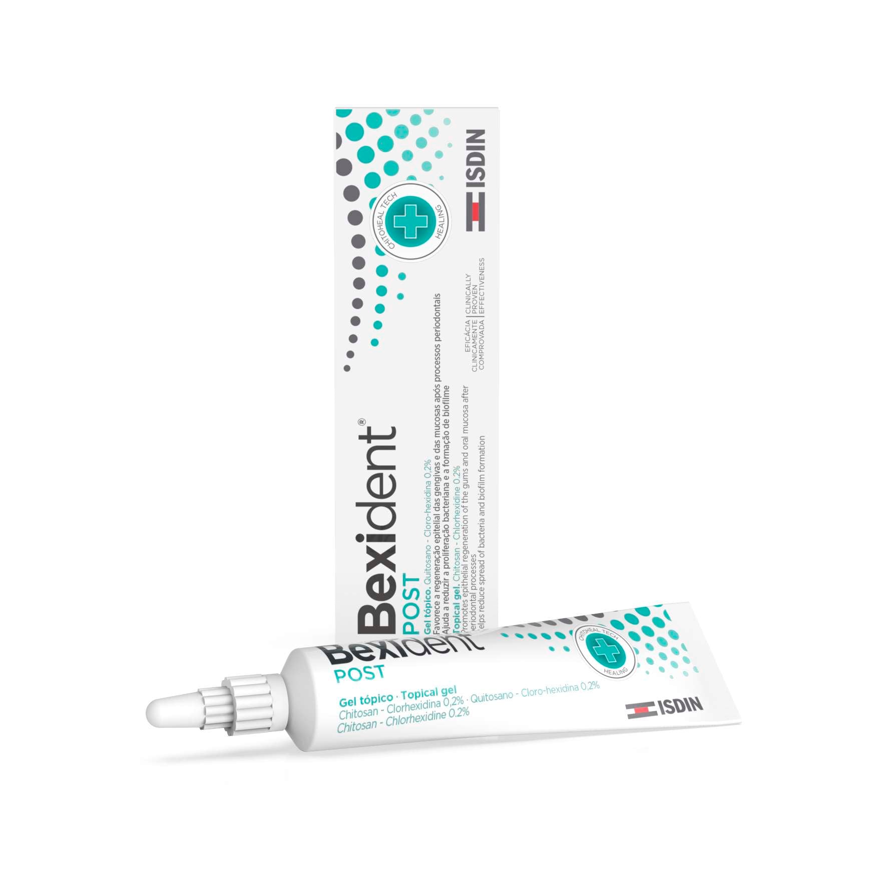 ISDIN Bexident Post Gel 25ML- Gel tópico com Cloro-hexidina e quiosano