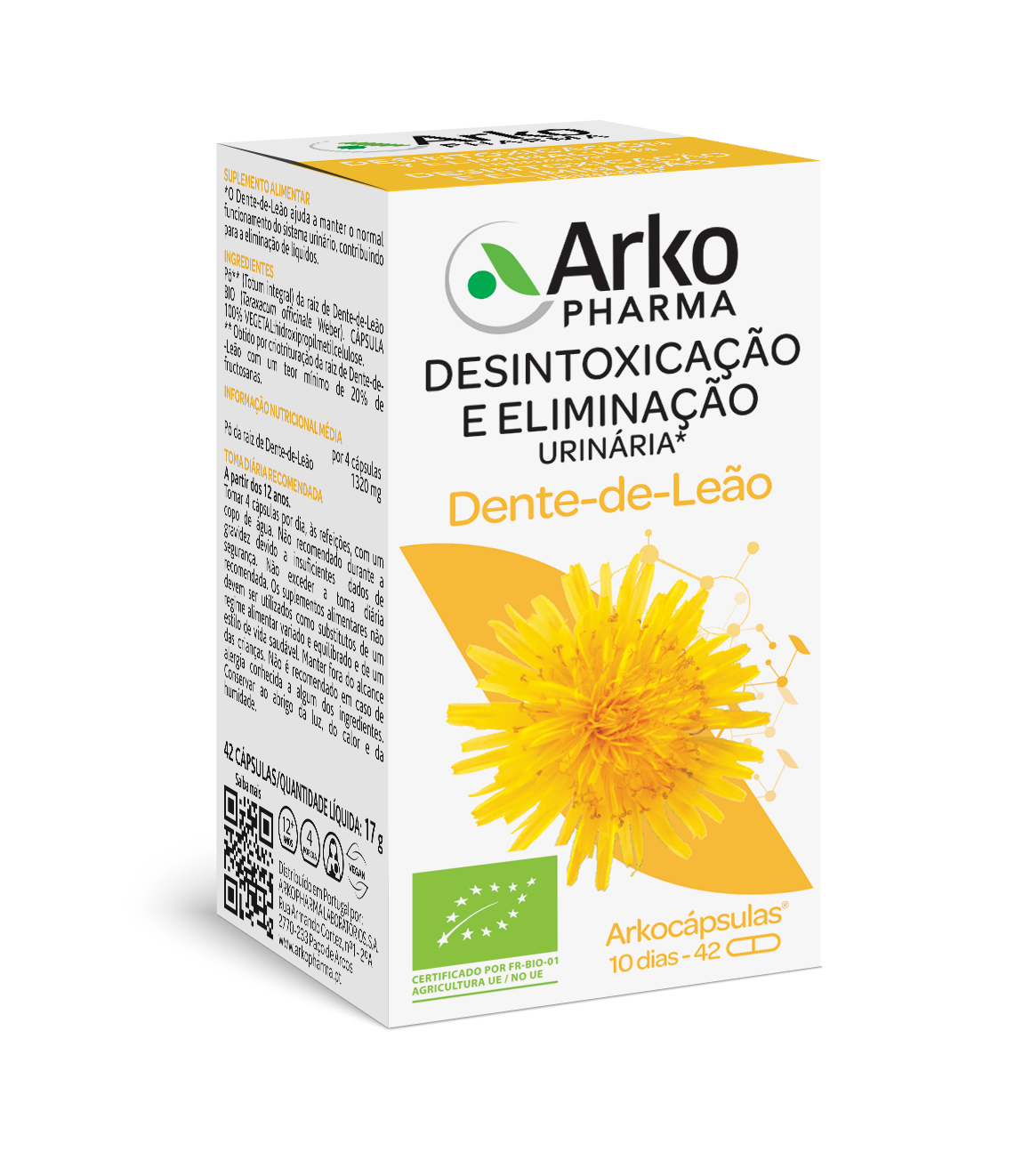 Arkocápsulasulas Dente de Leão 42 cápsulas