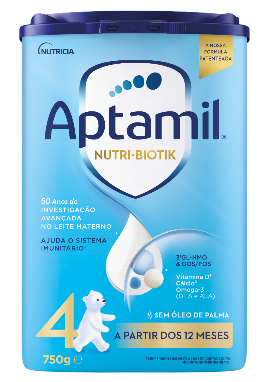 Aptamil Nutri-Biotik 4 Leite Crescimento 12M+ 750g