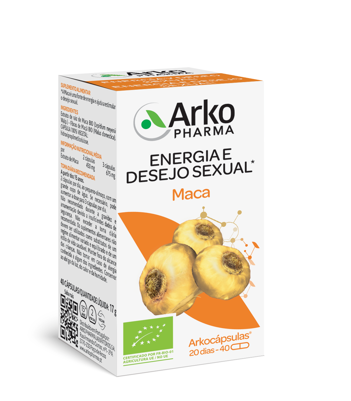 Arkocápsulas Maca BIO 40 cápsulas