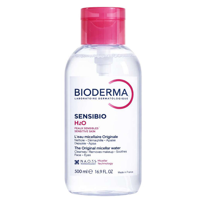 Bioderma Sensibio H2O Solução Micelar Pump Reverse 500ml