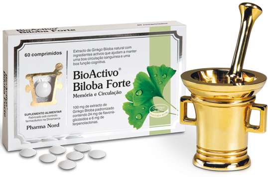Bioactivo Biloba Forte 100mg Comprimidos x60
