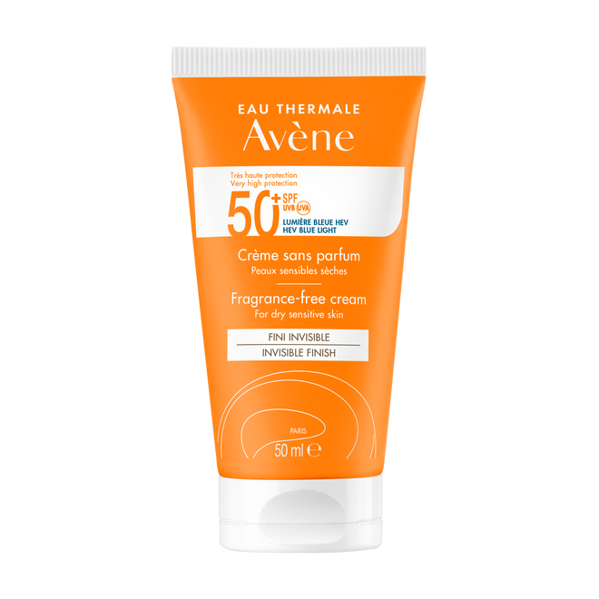 Avène Solar Creme sem Perfume SPF50+ 50 ml