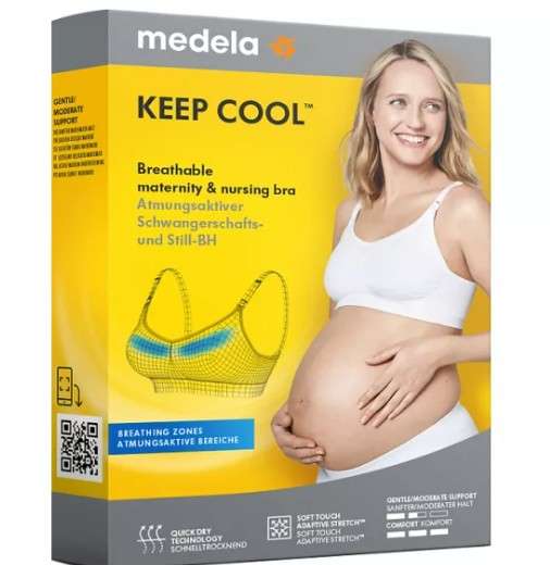 Medela Soutien Keep Cool Preto Tam. S