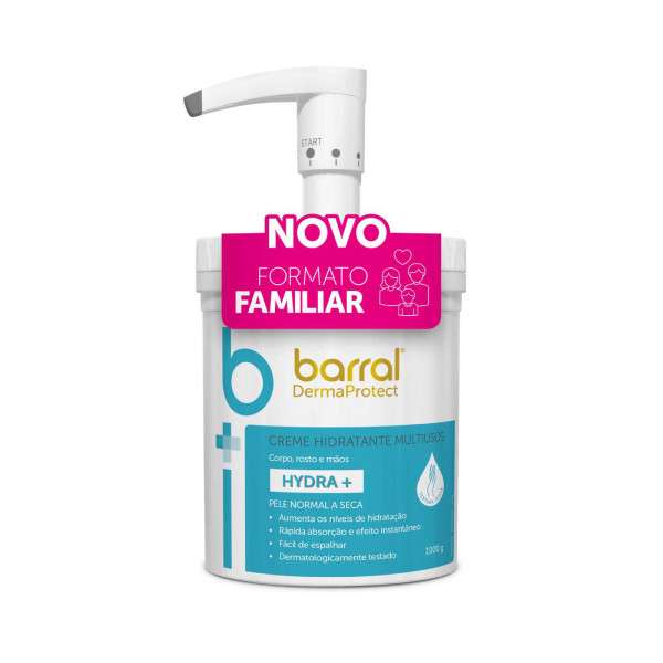 Barral DermaProtect Creme Hidratante Multiusos Hydra 1Kg