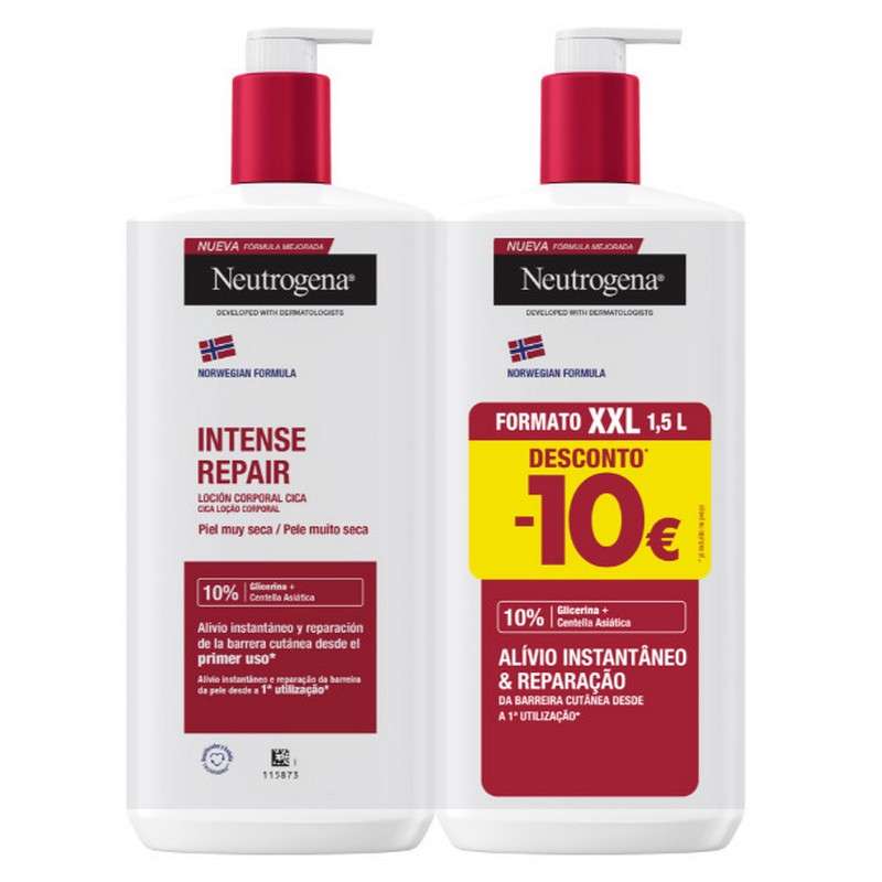 Neutrogena Intense Repair Lotion Cica 2×750 mL