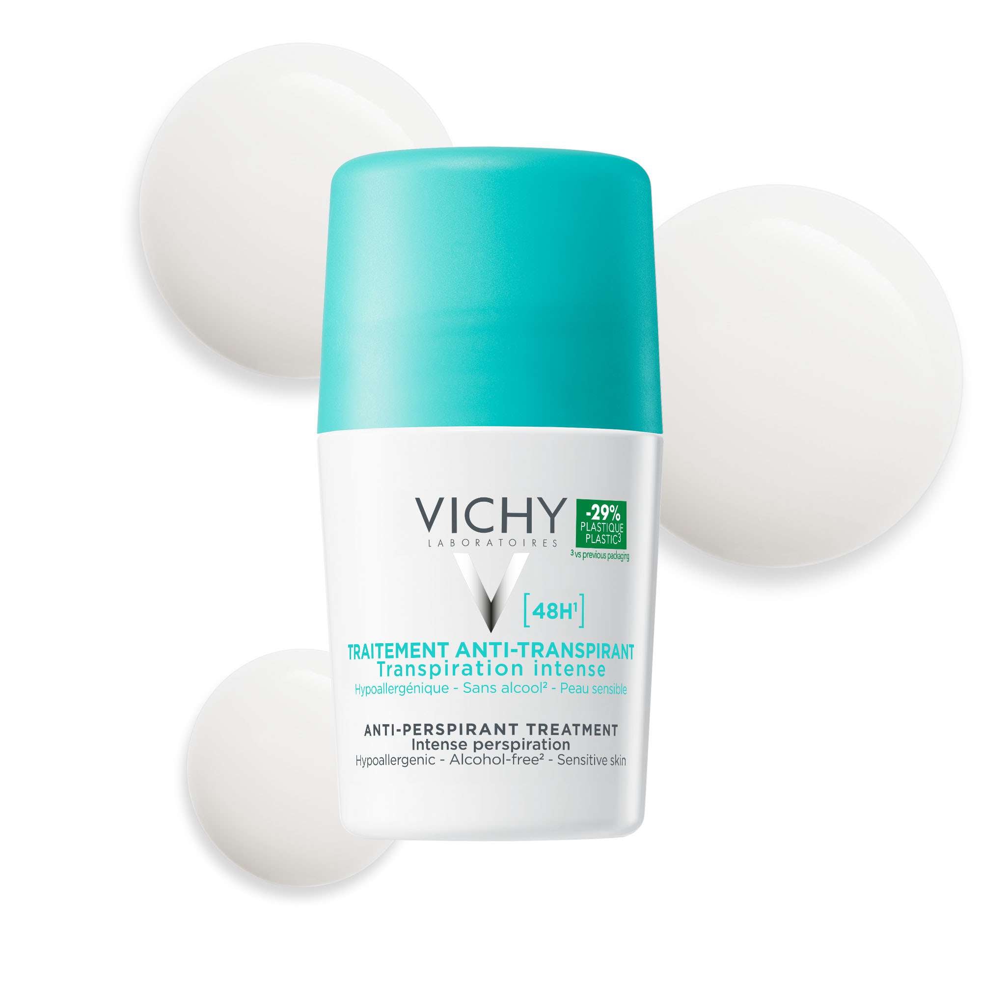 Vichy Deo Antitranspirante Roll-On Verde 48H 50Ml