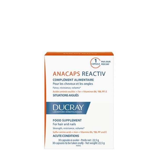 Ducray Anacaps Reactiv 30 Cápsulas