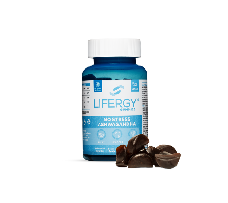 Lifergy Gummies No Stress Ashwagandha x60