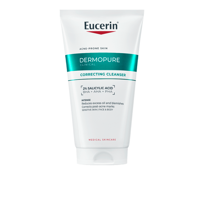 Eucerin DermoPure Gel de Limpeza Concentrado Triplo Efeito 150ml