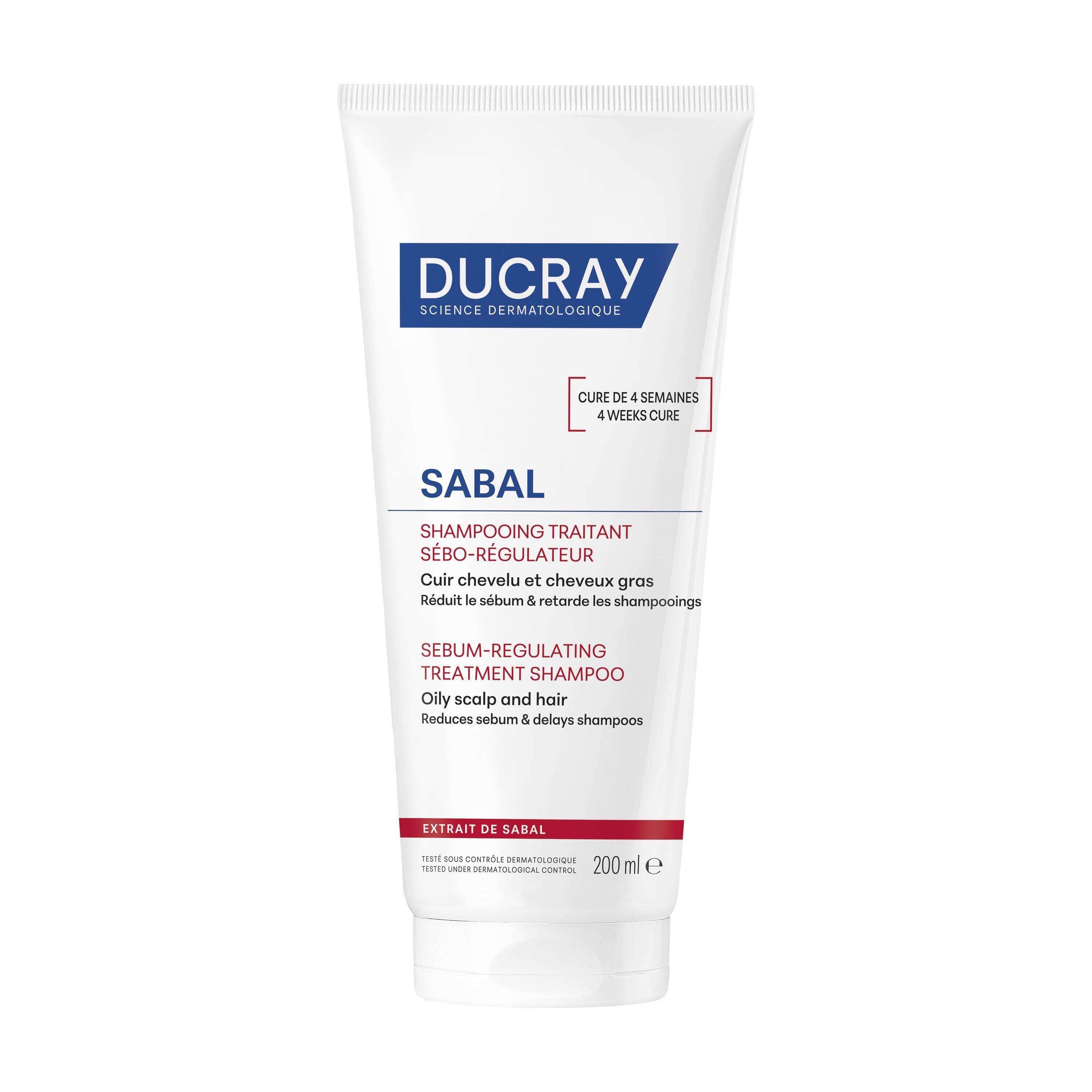 Ducray Sabal Champô Cabelo Oleoso 200Ml