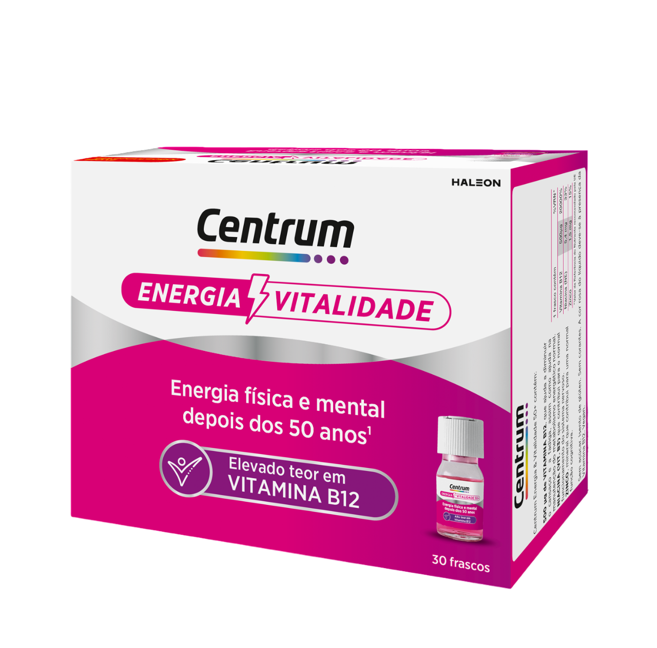 Centrum Energia Vitalidade 7ml X30, pó sol oral frasco