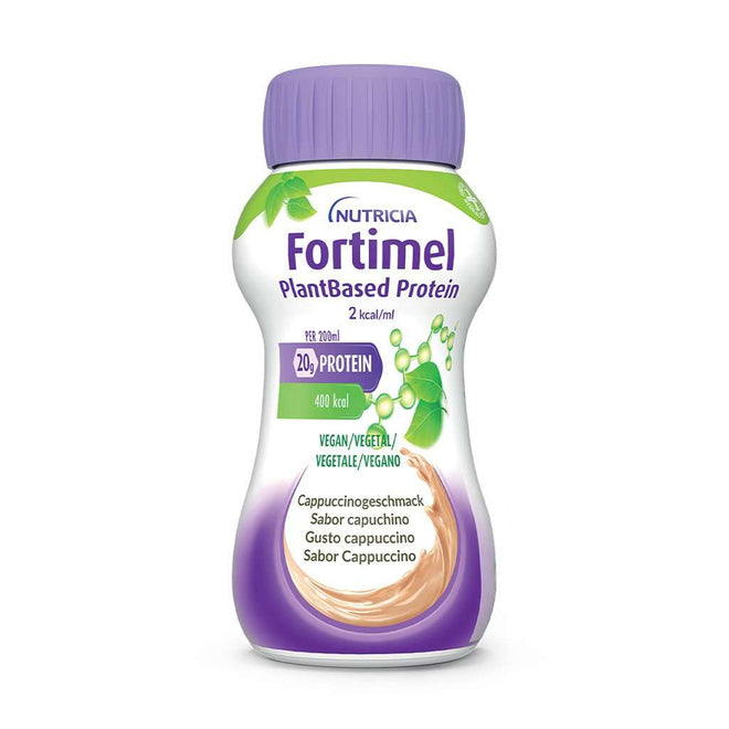 Fortimel Plant Based Protein Cappuccino 200ml X4