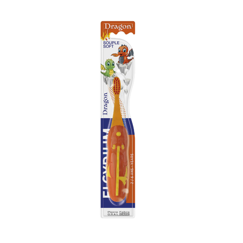 Elgydium Kids Dragon 2-6Anos Escova de Dentes
