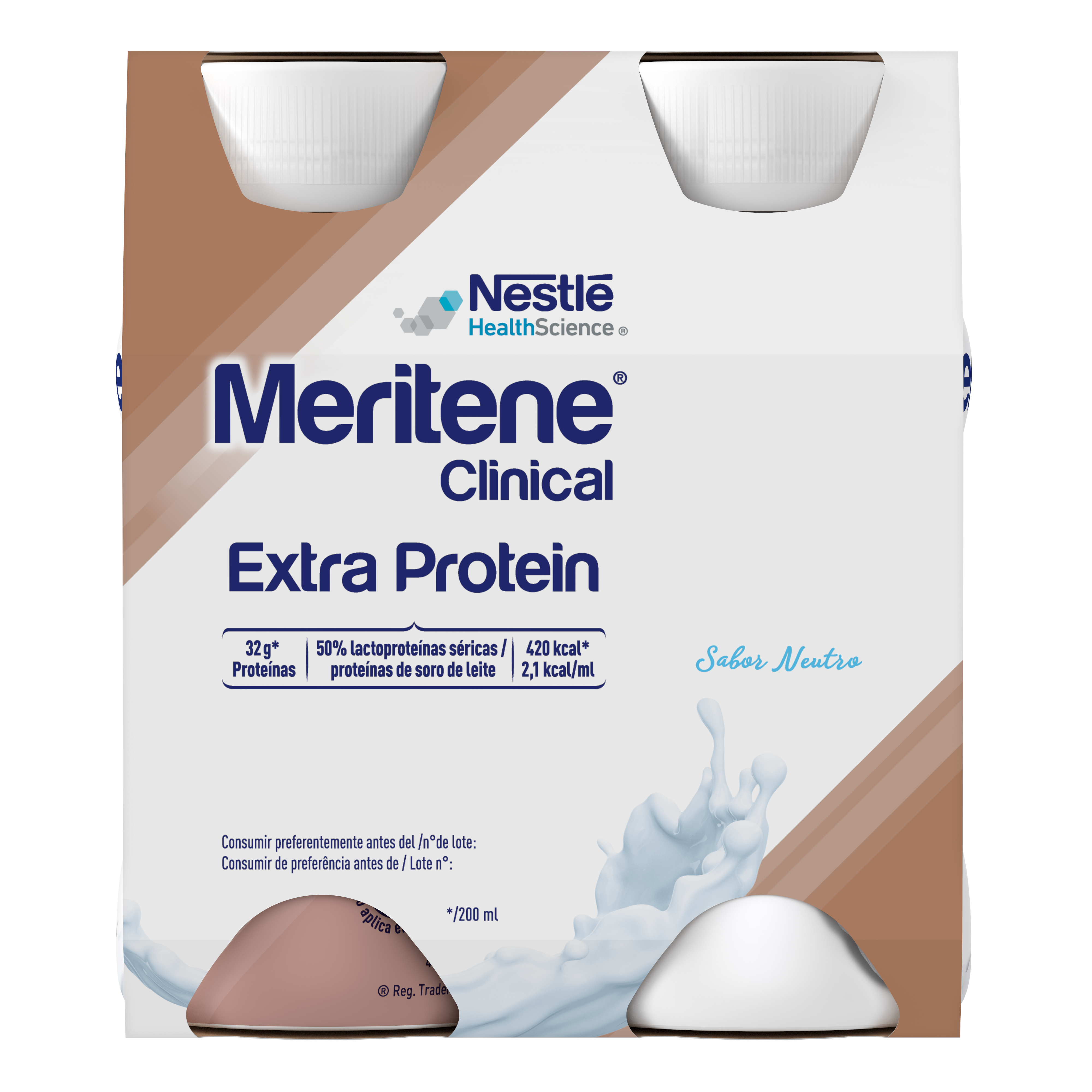 Meritene Clinical Extra Protein Neutro 200ml x4