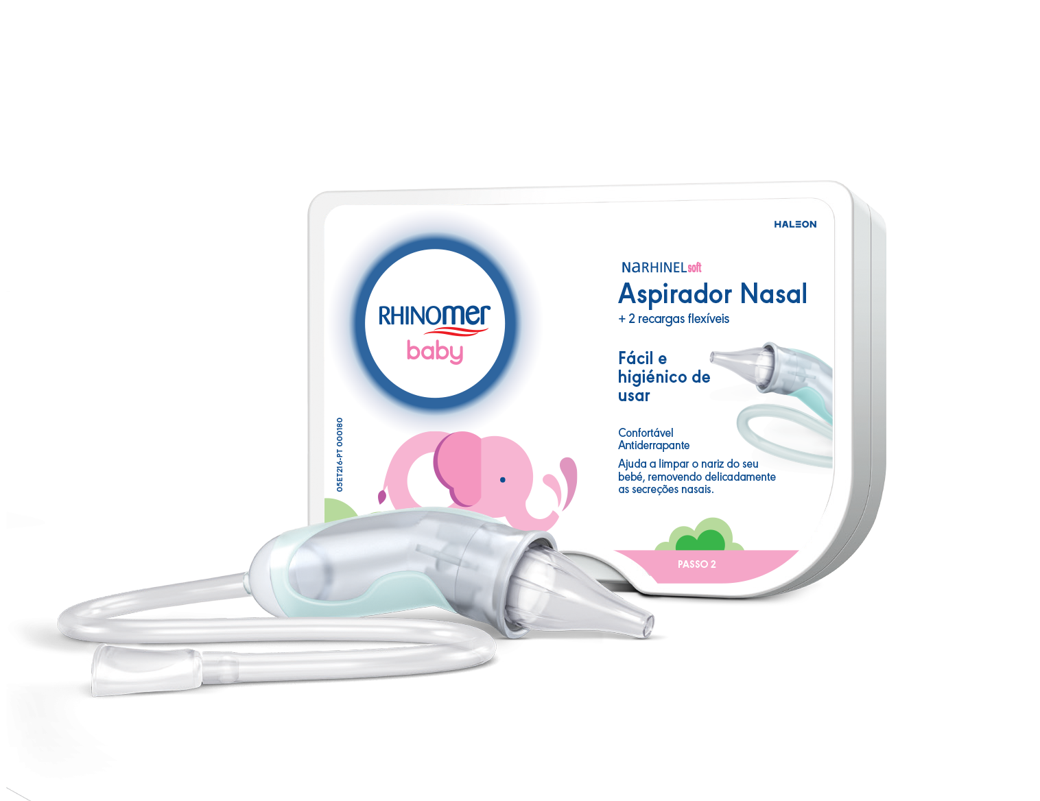 Rhinomer baby Narhinel soft Aspirador nasal, Caixa 1Unidade(s)