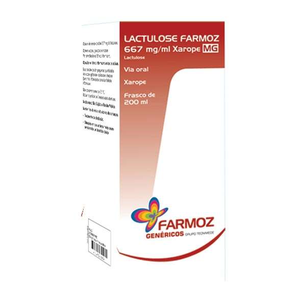 LACTULOSE FARMOZ MG, 667 MG/ML X 1 XAR FRASCO LACTULOSE 