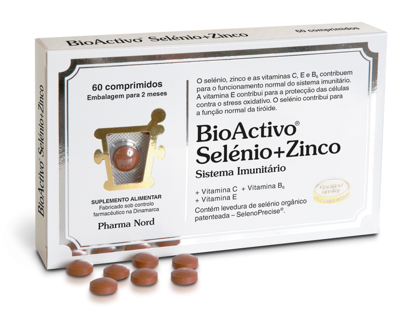 Bioactivo Selénio+Zinco Comprimidos x60