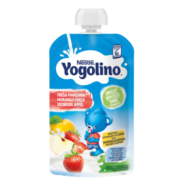 Nestlé Yogolino Maçã e Morango 6M+ 100g