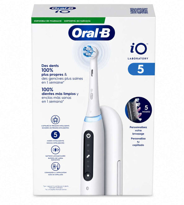 Oral B Laboratorio 5 Escova Dentes Eletrica Branca + Recarregavel