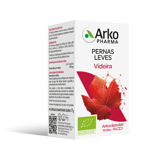 Arkocápsulas Cáps Videira 45