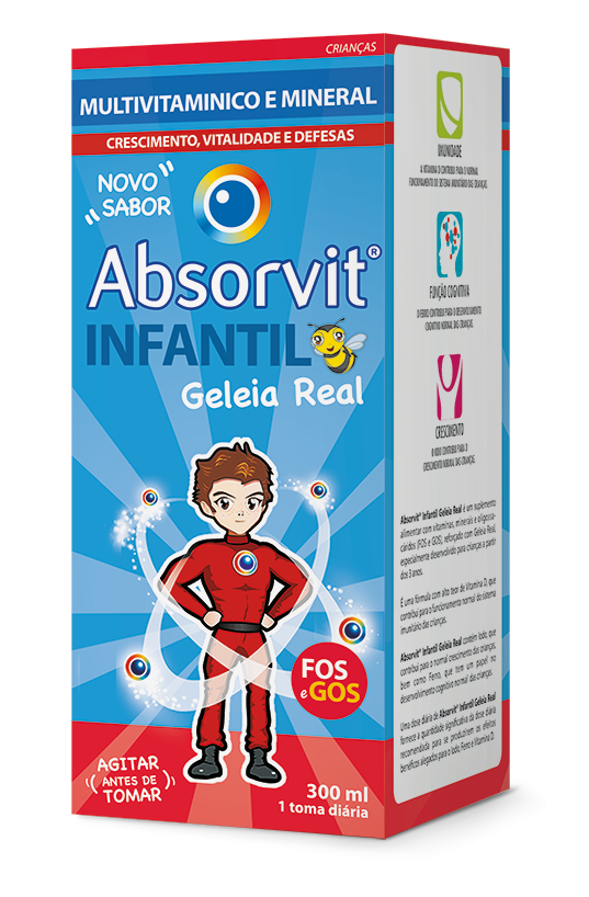 Absorvit Infantil Geleia Real Emulsão 300ml