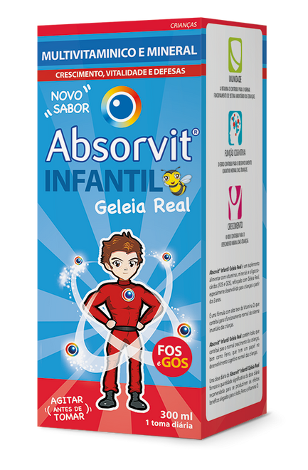 Absorvit Infantil Geleia Real Emulsão 300ml